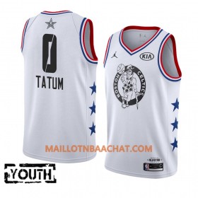 Maillot NBA Boston Celtics Jayson Tatum 0 2019 All-Star Jordan Brand Blanc Swingman - Enfant